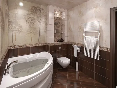 Дизайн интерьера ванной \"Дизайн ванной комнаты в Частном доме\" | Портал  Люкс-Дизайн.RU