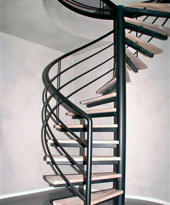 Винтовая лестница и её типы.Проектирование и монтаж металлокаркаса.