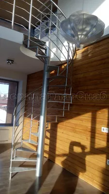 Винтовые лестницы на второй этаж фото