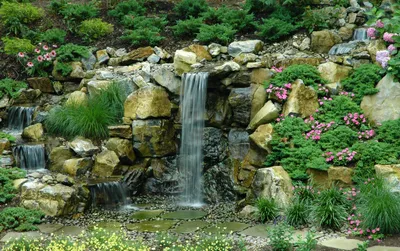 Каменный водопад в вашем саду | Организация на вашем участке | Ярмарка Камня