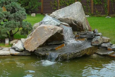 Создание декоративных водопадов под ключ Киев, Украина - Pool-Pond Ltd  (Киев. Украина)