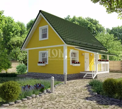 Строительство домов эконом класса, недорогие дачные дома эконом класса -  Цены от 647'000 рублей