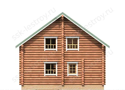 Строительство деревянных домов эконом класса из бревна | Проекты и цены  ССК-Лестрой г. Москва