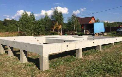 Фундамент для дома цена в Минске - виды основы конструкции зданий