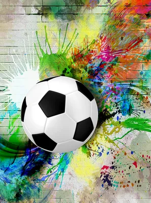 Фотообои / флизелиновые обои Футбол / в детскую / яркие / флизелиновые  готовые на стену 2 x 2,7 м - купить по выгодной цене в интернет-магазине  OZON (280488711)