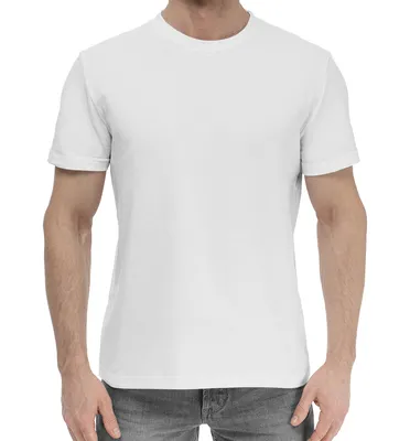 Мужская футболка Белая (коллекции Базовые футболки) за 390 ₽ купить в  интернет-магазине Print Bar (BSF-197858) ✌