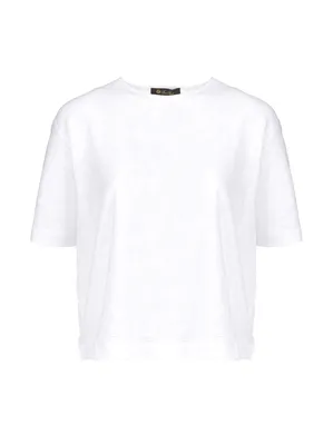 Льняная футболка Loro Piana для женщин - купить за 379400 тг. в официальном  интернет-магазине Viled, арт. FAM1957.1000_M_221_2