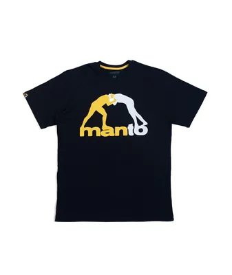 Купить футболку MANTO t-shirt LOGO black в черном цвете