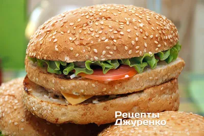 Гамбургер дома рецепт с фото фотографии