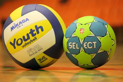 спортивные мячи с оборудованиеместественный красочный тон летний спортивный  гандбол Фото Фон И картинка для бесплатной загрузки - Pngtree