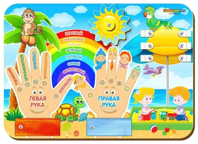 Развивающий набор «Право и лево» купить в Чите Развивающие игры в  интернет-магазине Чита.дети (9373282)