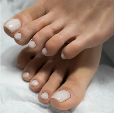 TOE pedicure 🌸 Gel polish coating 🌸 Irina Brilyova (English SUBTITLES) -  YouTube