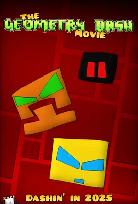 Geometry Dash Face Art, face, logo png | PNGEgg