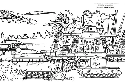 The birth of the Soviet monster KV-35 - Cartoons about tanks - YouTube