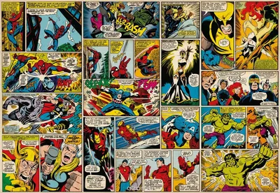 Купить Komar Marvel Герои комиксов Marvel 8-427 по цене 2 900 р.