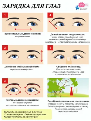 Гимнастика для глаз » КГУ \"Специальный (коррекционный) ясли сад №123 для  детей с нарушениями опорно-двигательного аппарата и зрения\"