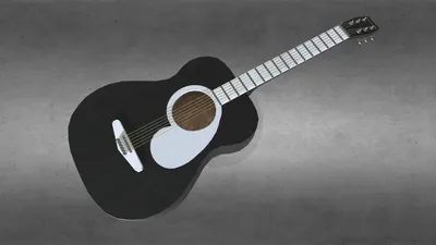Значок Гитары Акустическая Гитара Иллюстрация Вектора — стоковая векторная  графика и другие изображения на тему Гитара - iStock