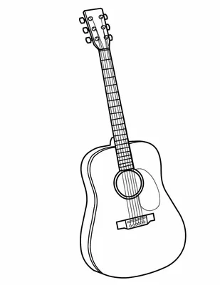 Строение гитары. Обозначения основных частей и струн. | Уроки Гитары | Дзен