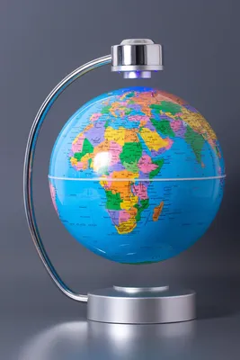 Глобус школьный. Карта мира. School globe. World map. Vector icon in flat  style. Stock Vector | Adobe Stock