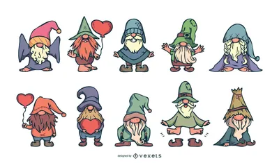 Гномы (Gnomes) | 10 раскрасок для детей 3, 4, 5, 6, 7 лет распечатать  бесплатно