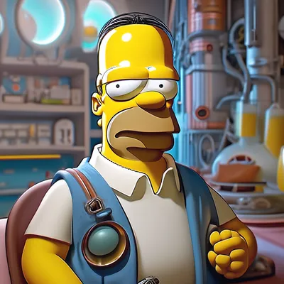 Гомер Симпсон реальное фото» — создано в Шедевруме