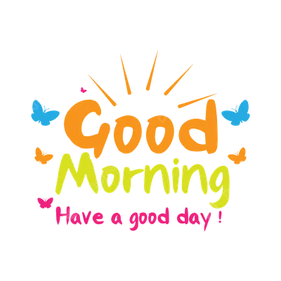Good Morning Coffee Vector Hd PNG Images, Coloful Happy Good Morning  Greetings Png Vector, Good Morning Text, Good Morning Greeting Png, Morning  Wish PNG Image For Free Download