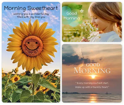 How to Create Good Morning Message with Your Photos | PERFECT
