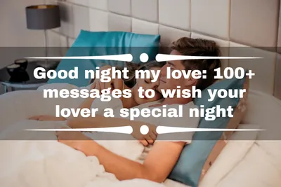 Romantic Sweet Goodnight LOVE 🌹 MESSAGES 💕 Good night my love! - YouTube