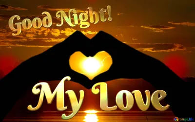 Good Night My Love Graphic by Design From Home · Creative Fabrica