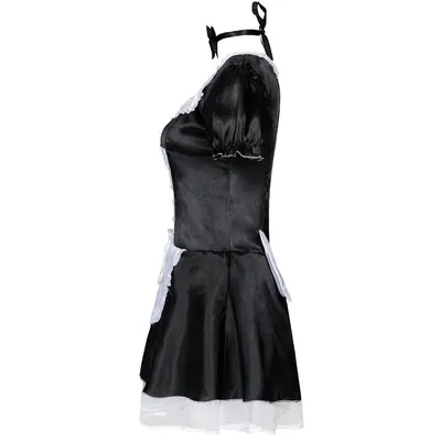 French Maid Halloween Costume for Adult, Sexy Maid Role Play Cosplay Ladies  OSFM | eBay