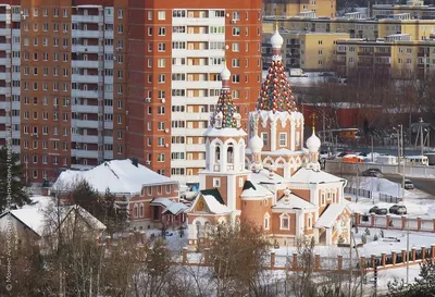 Город Дмитров. Вид на Торговую площадь и часовню Александра Невского. ::  Михаил \"Skipper\" – Социальная сеть ФотоКто