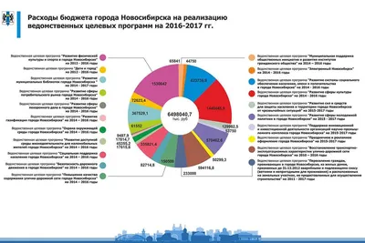 Открытый бюджет Новосибирска: доходы и расходы городской казны показали в  картинках