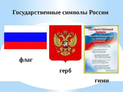 Государственные символы россии картинки фотографии