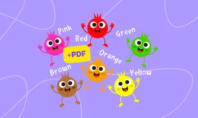 Изучаем цвета на английском с детьми