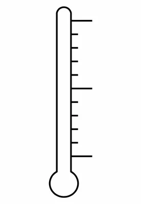 Термометр раскраска для детей - 55 фото