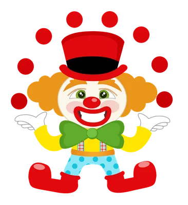 Фотография клоуна с устрашающим гримом: идеальное фото для темного дизайна