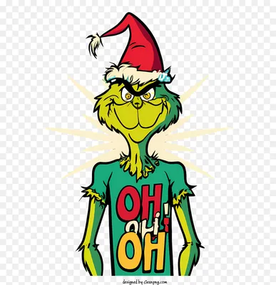 Premium Vector | The chill grinch xmas