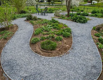 Фото: Идеи для использования грунтовых покрытий и мульчирования в саду