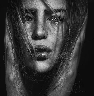 Фото Девушка со слезами в глазах, Cristina Otero Photography