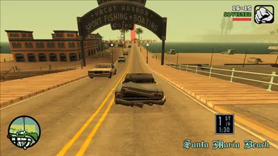 GTA San Andreas looks so small without the fog : r/GTA