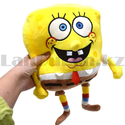 Мягкая игрушка Спанч Боб Губка Боб квадратные штаны маленькая 35 см (id  87658825), купить в Казахстане, цена на Satu.kz