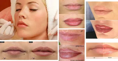 Фотографии губ после татуажа: реальные результаты