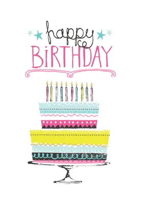 Happy Birthday Greeting Card | Birthday for Her | Balloons Card – Katie  Belle Co.