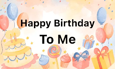 happy birthday to me\" Poster by don-tarik | Redbubble