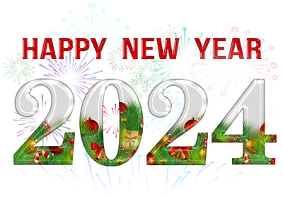Premium Vector | Creative happy new year images 2024 free download hd  quality