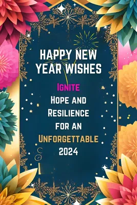 Free and customizable new year wishes templates