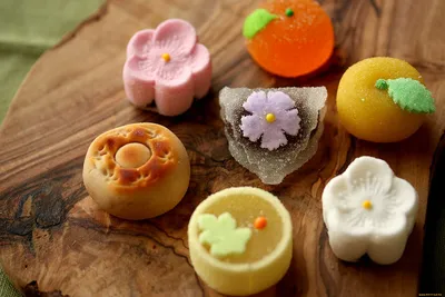 Японские сладости окаси, яцухаси, вагаси - микровселенная пяти чувств