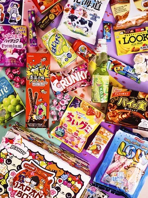 JCANDY - ежемесячная подписка на коробку японских сладостей
