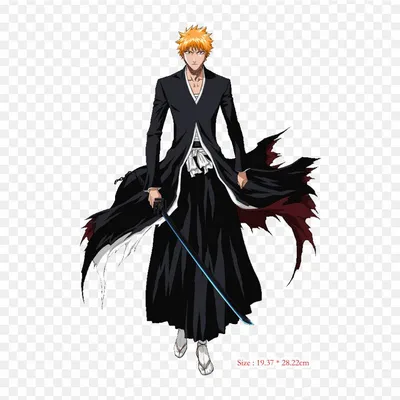 Фото Ичиго Куросаки / Ichigo Kurosaki из аниме Блич / Bleach, art by  Blazer15