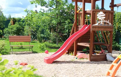 100 лучших идей: детская игровая площадка для дачи на фото